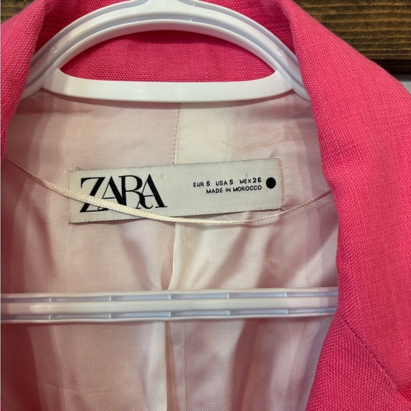Zara Women’s Oversized Pink Blazer size Small - Picture 5 of 5